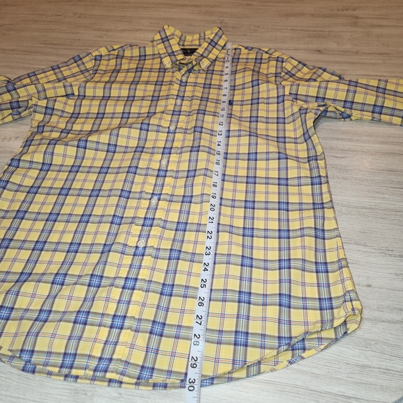 Ralph Lauren Custom Fit Long Sleeve Button Shirt Men's Size Large B3 - Picture 3 of 7